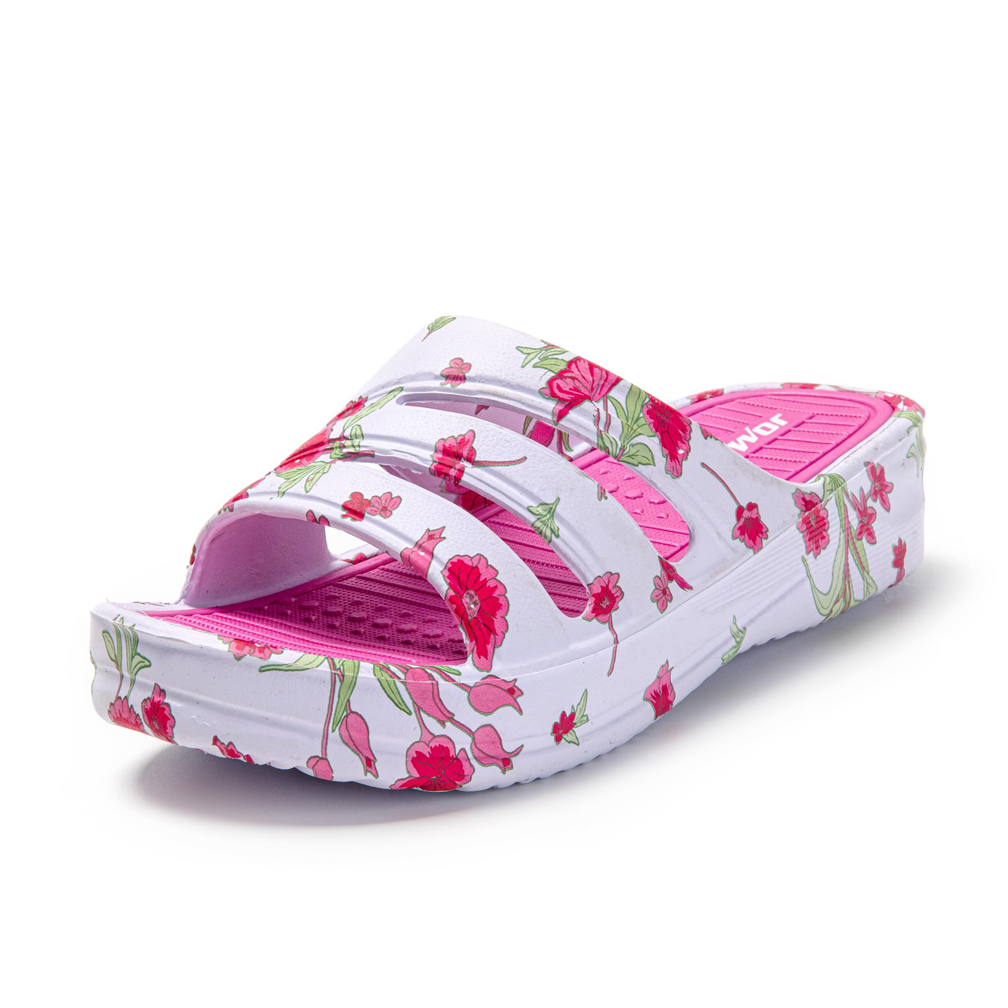 JOMIX Badeschuhe Damen Sommer Plateau Pantoletten EVA Badelatschen Leicht Sandalen für Strand