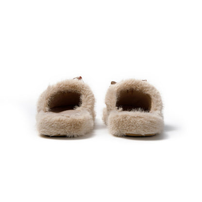 JOMIX Pantofole Donna Invernali da Casa Pelose Calde Flat Termiche Comode e Morbide MD8512