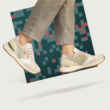 MISSCAI Sneakers Casual da Donna Scarpe Sportive All'aperto Comode e Traspiranti Antiscivolo e Leggere Adatte al Fitness All'escursionismo e al Jogging WSC250535