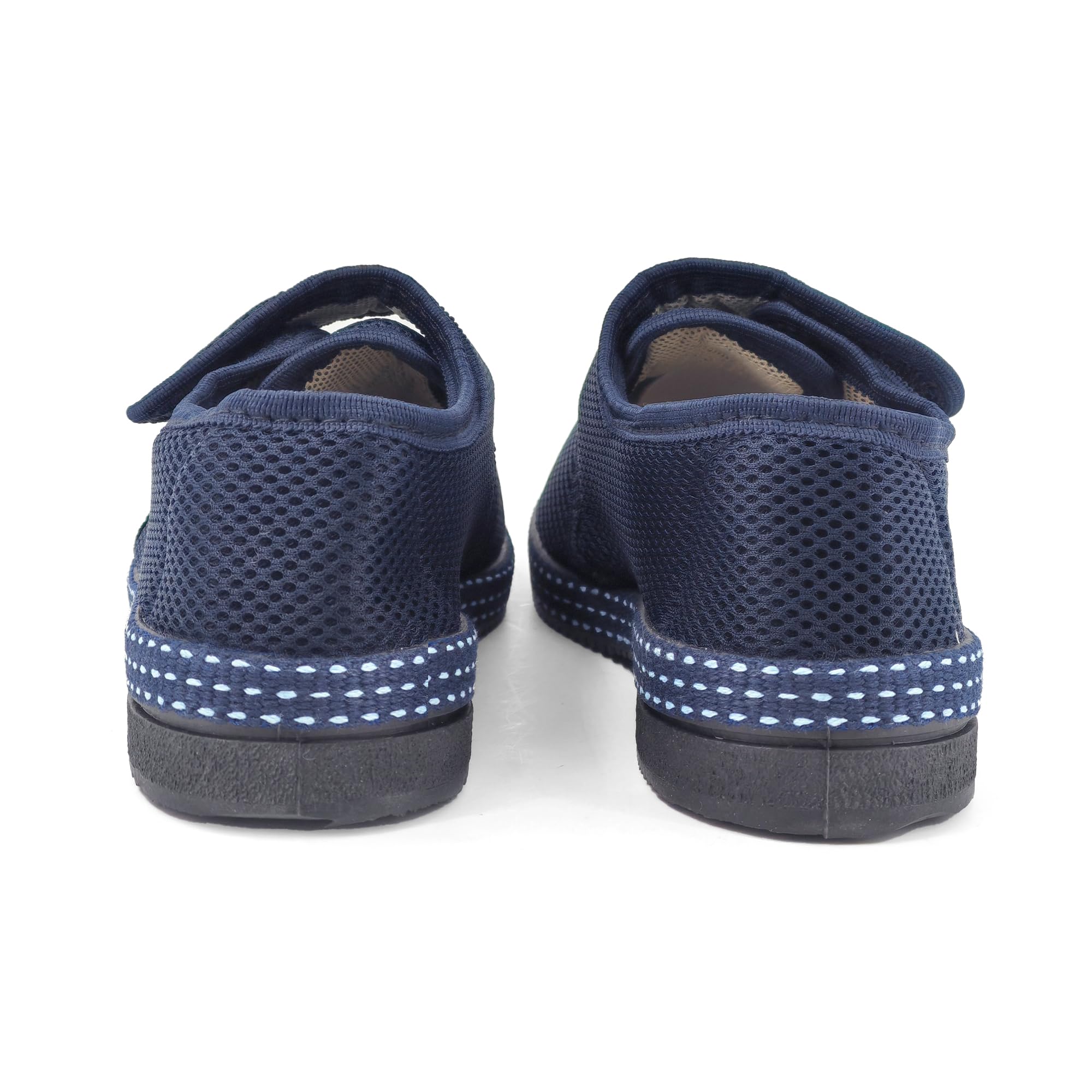 JOMIX Diabetiker Schuhe Herren Orthopädische Pantoffeln Sommer Senioren Hausschuhe mit Klettverschluss Leichte Atmungsaktiv Pantoletten mit Memory Foam Bequeme Slipper