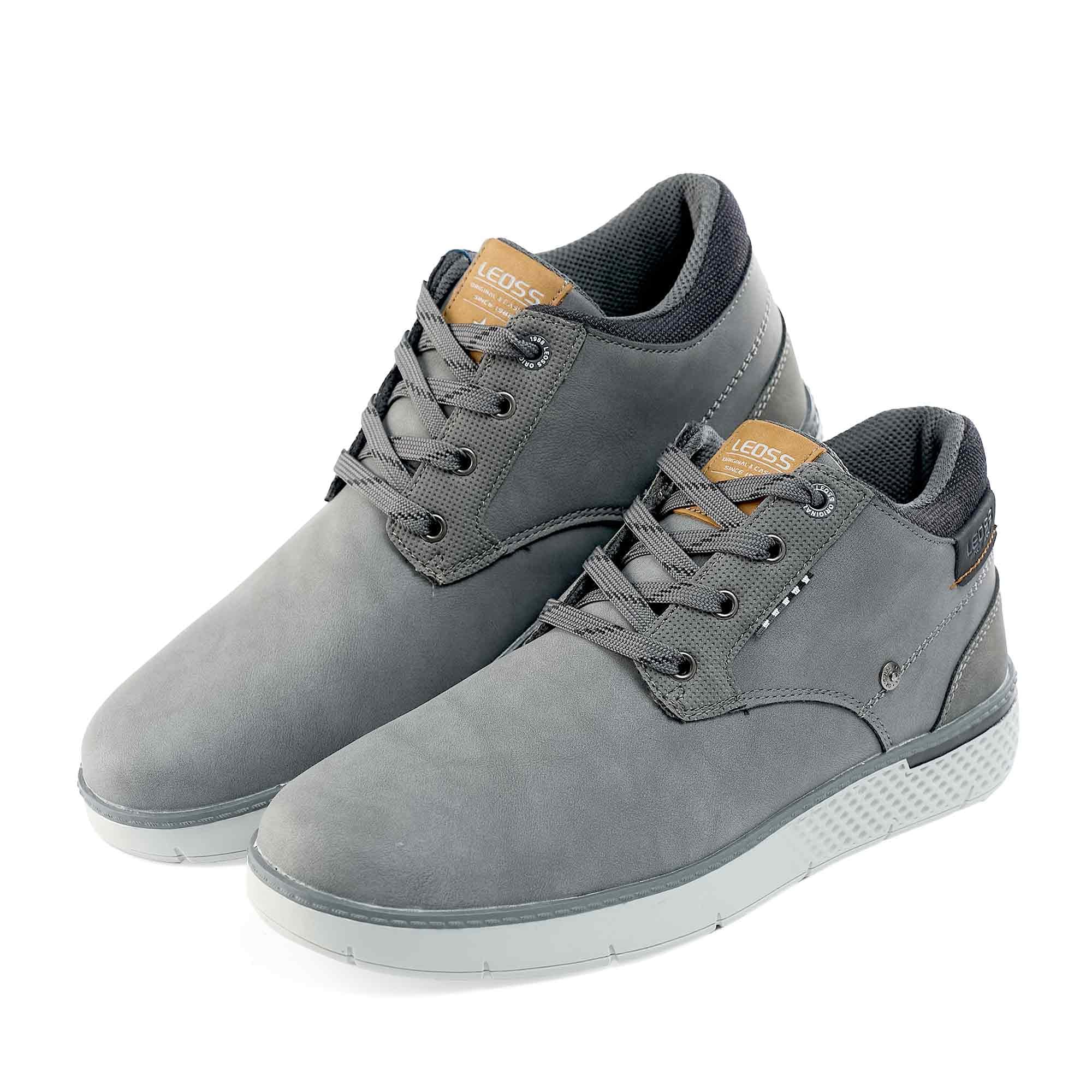 LEOSS ORIGINAL Homme Montante Basket Sport Cuir Business Chaussures