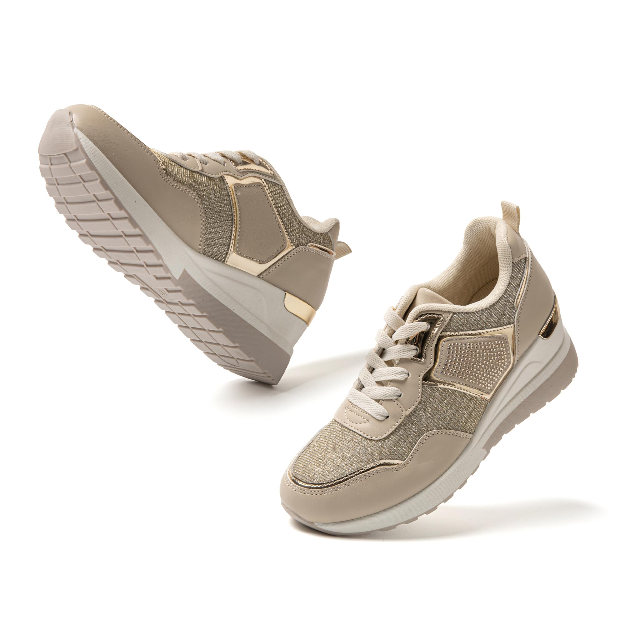 JOMIX Turnschuhe Damen Sneaker Outdoorschuhe Halbschuhe Freizeitschuhe Boardschuhe Walkingschuhe Sportschuhe