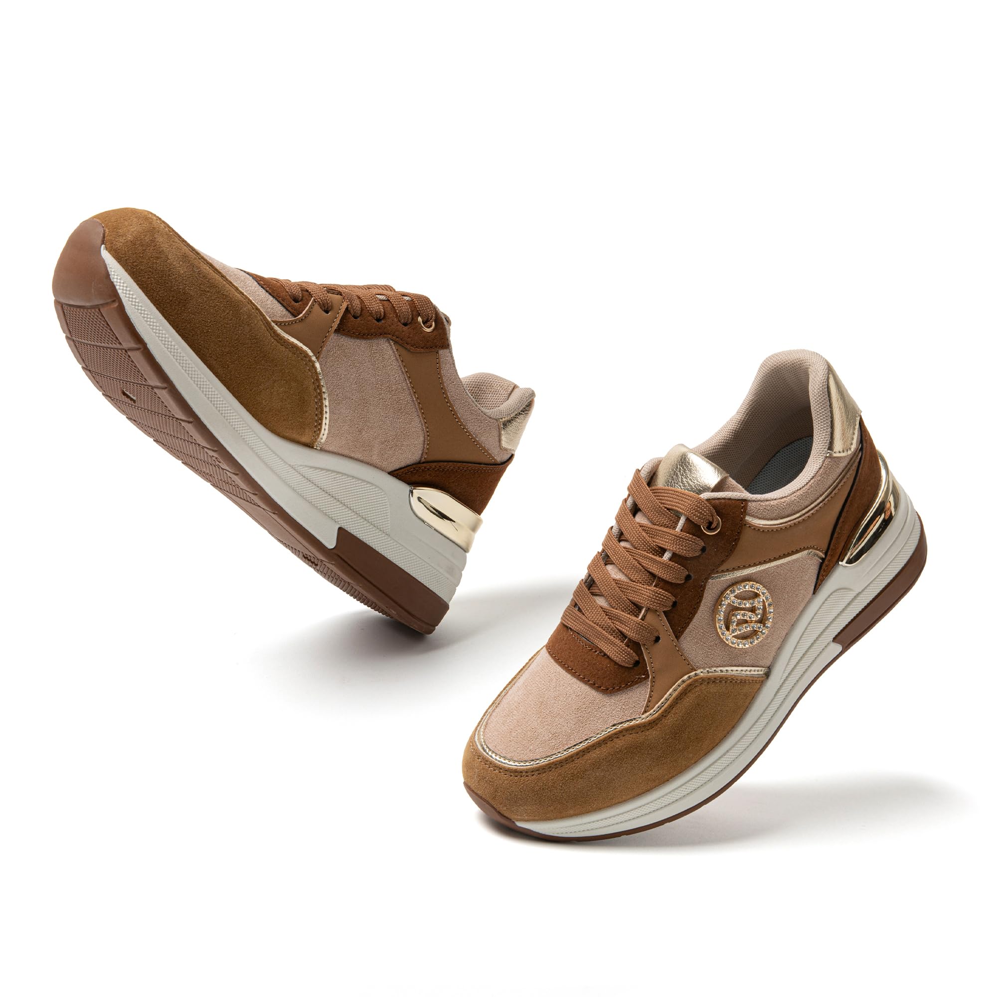 JOMIX Turnschuhe Damen Sneaker Outdoorschuhe Halbschuhe Freizeitschuhe Boardschuhe Walkingschuhe Sportschuhe