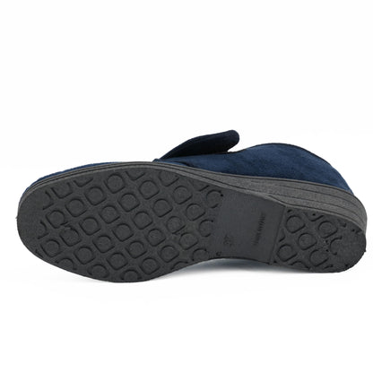 JOMIX Diabetiker Schuhe Damen Orthopädische Winter Stiefeletten Senioren Hausschuhe mit Klettverschluss