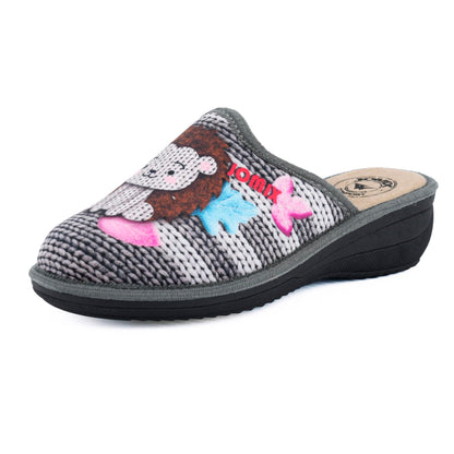 JOMIX Pantofole Donna Invernali Anatomiche Sottopiede Morbido di Alta Densità Mede in Italy