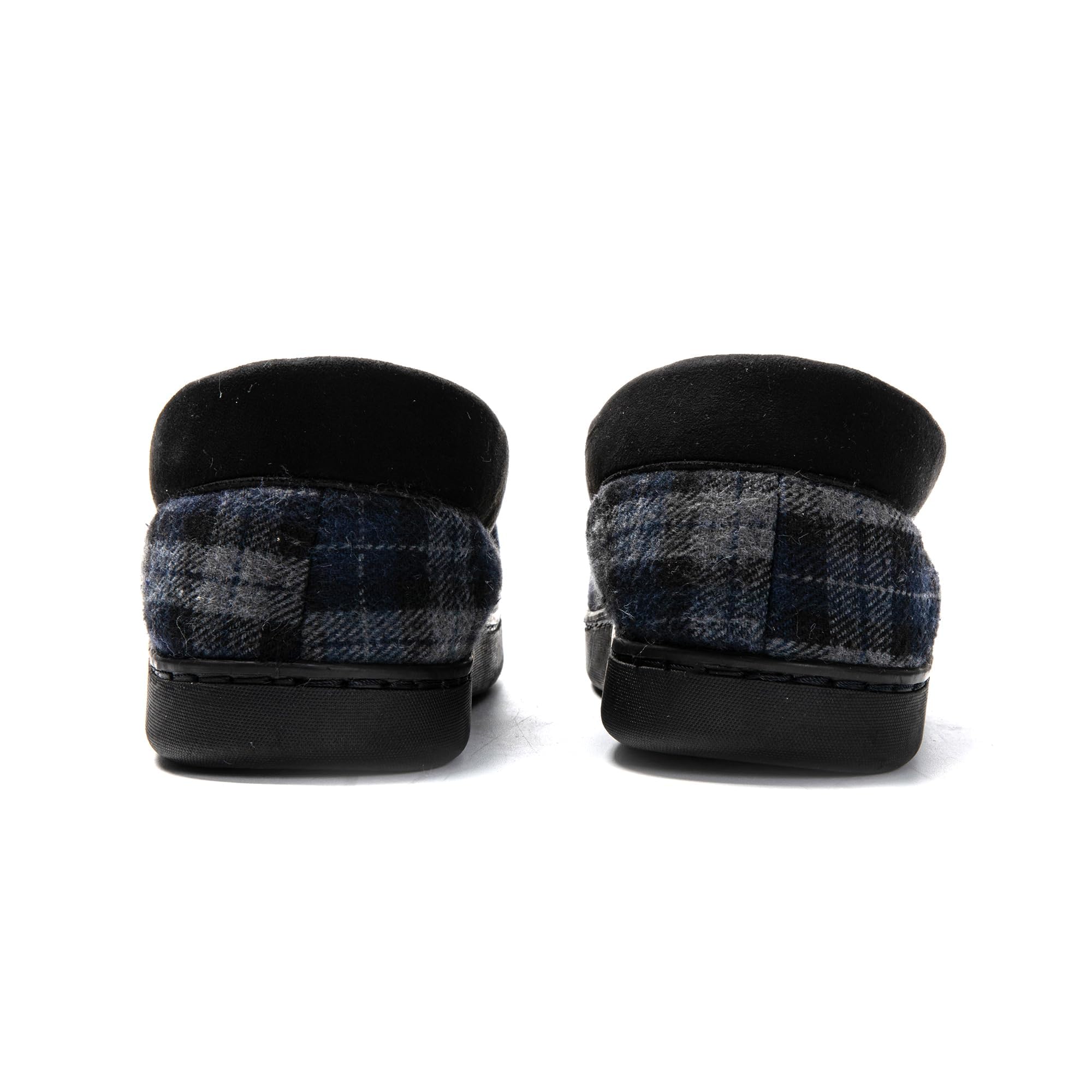 JOMIX Mokassin Hausschuhe Herren Winter Warme Filz Pantoffeln Plüsch Gefütterte Geschlossene Slippers Indoor