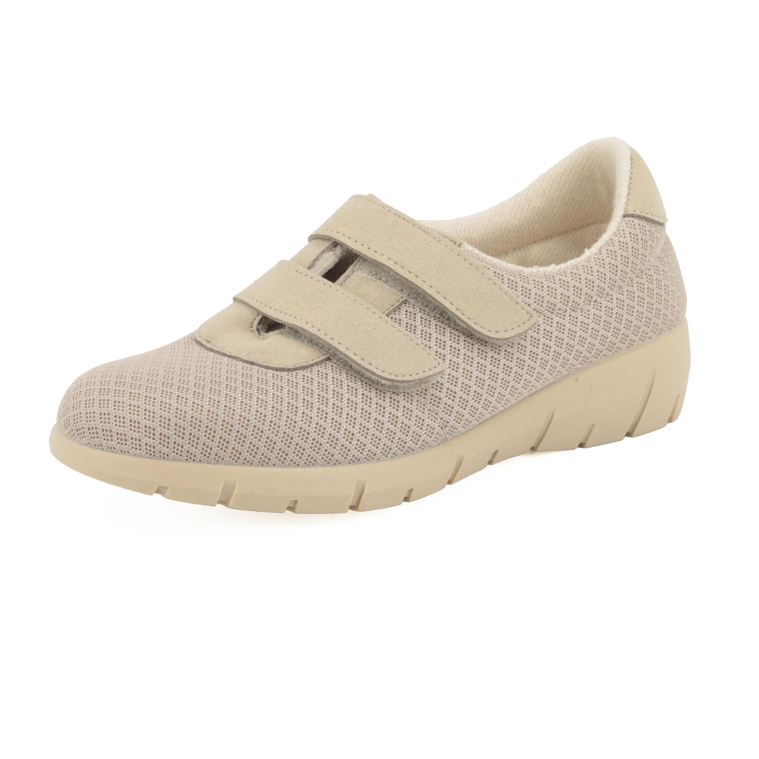 JOMIX Diabetiker Schuhe Damen Orthopädische Pantoffeln Senioren Hausschuhe mit Klettverschluss Leichte Atmungsaktiv Pantoletten mit Memory Foam Bequeme Slipper