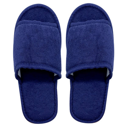JOMIX Gäste Hausschuhe 2 Paar Gästehausschuhe Set Unisex Waschbare Frottierslipper Frottee Badeschuhe Reisen Hotel Pantoffeln Rustchfeste