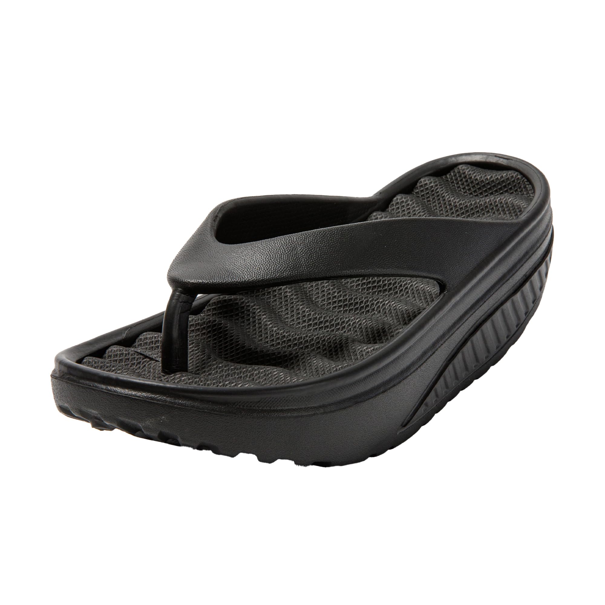JOMIX Flip Flops Damen Massage Sommer Zehentrenner Plateau Leicht Badelatschen Slides Strand Schlappen Taumelschuhe