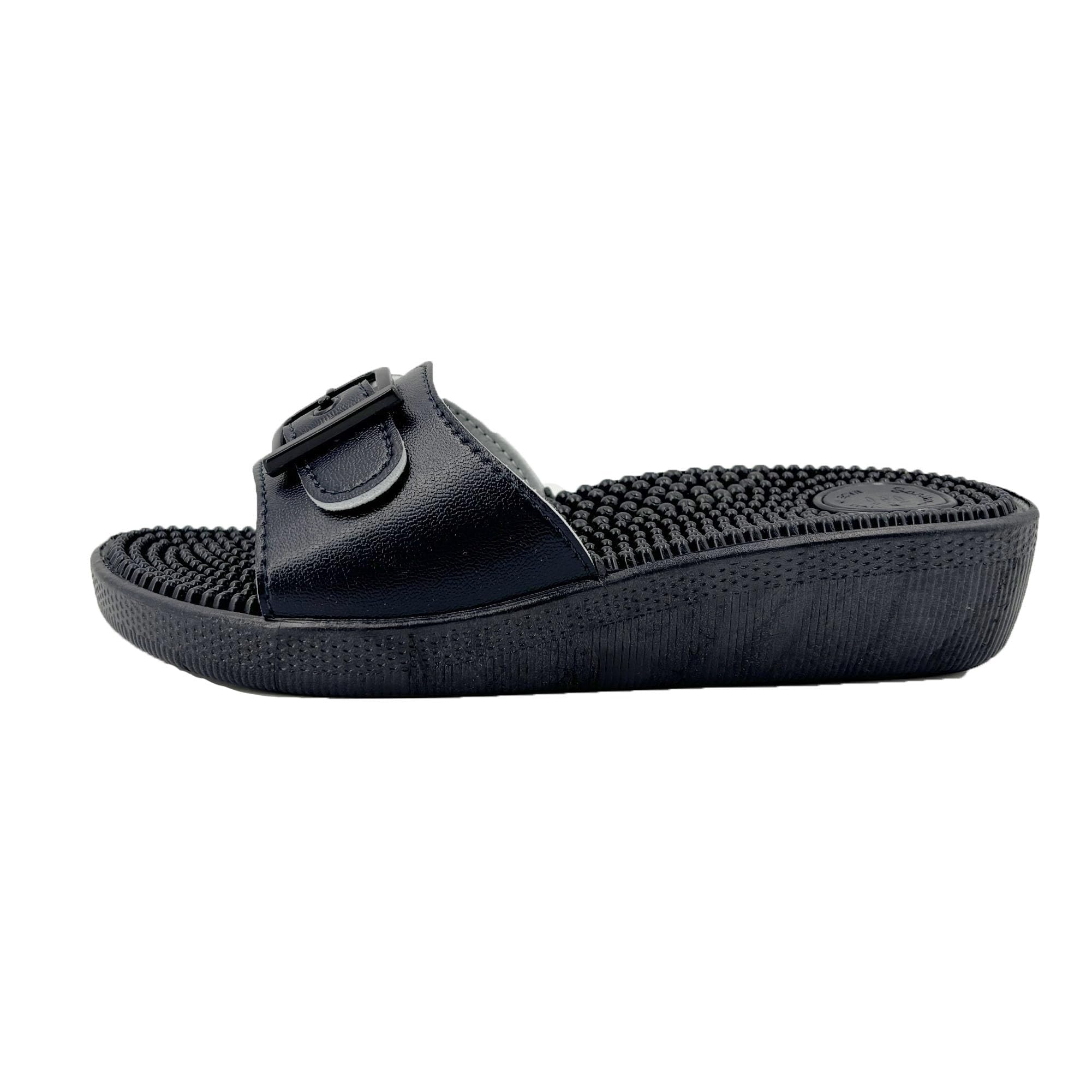 JOMIX Massage Schlappen Damen Weiche Badeschuhe Sommer Pantoletten Slipper Hausschuhe