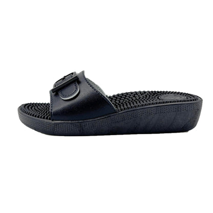 JOMIX Massage Schlappen Damen Weiche Badeschuhe Sommer Pantoletten Slipper Hausschuhe