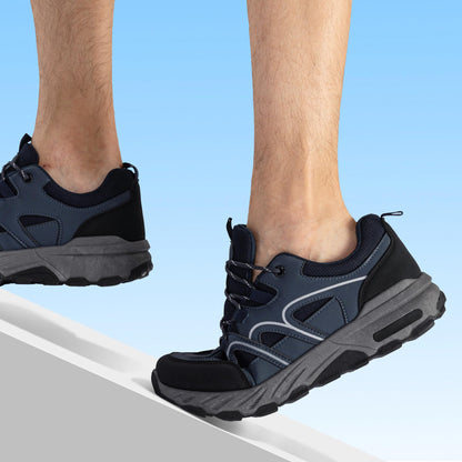 JOMIX Trekkingschuhe Herren Leichte Hiking Schuhe Wandern Trekking Bergsteigen Atmungsaktiv Rutschfest Komfortabel und Robuste Wanderschuhe Sneakers für Reisen Camping und Alltag