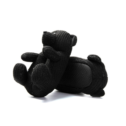 JOMIX Winter Hausschuhe Damen Bären Lustige Pantoffeln Warme Tieren Hüttenschuhe Bunte Slippers Indoor