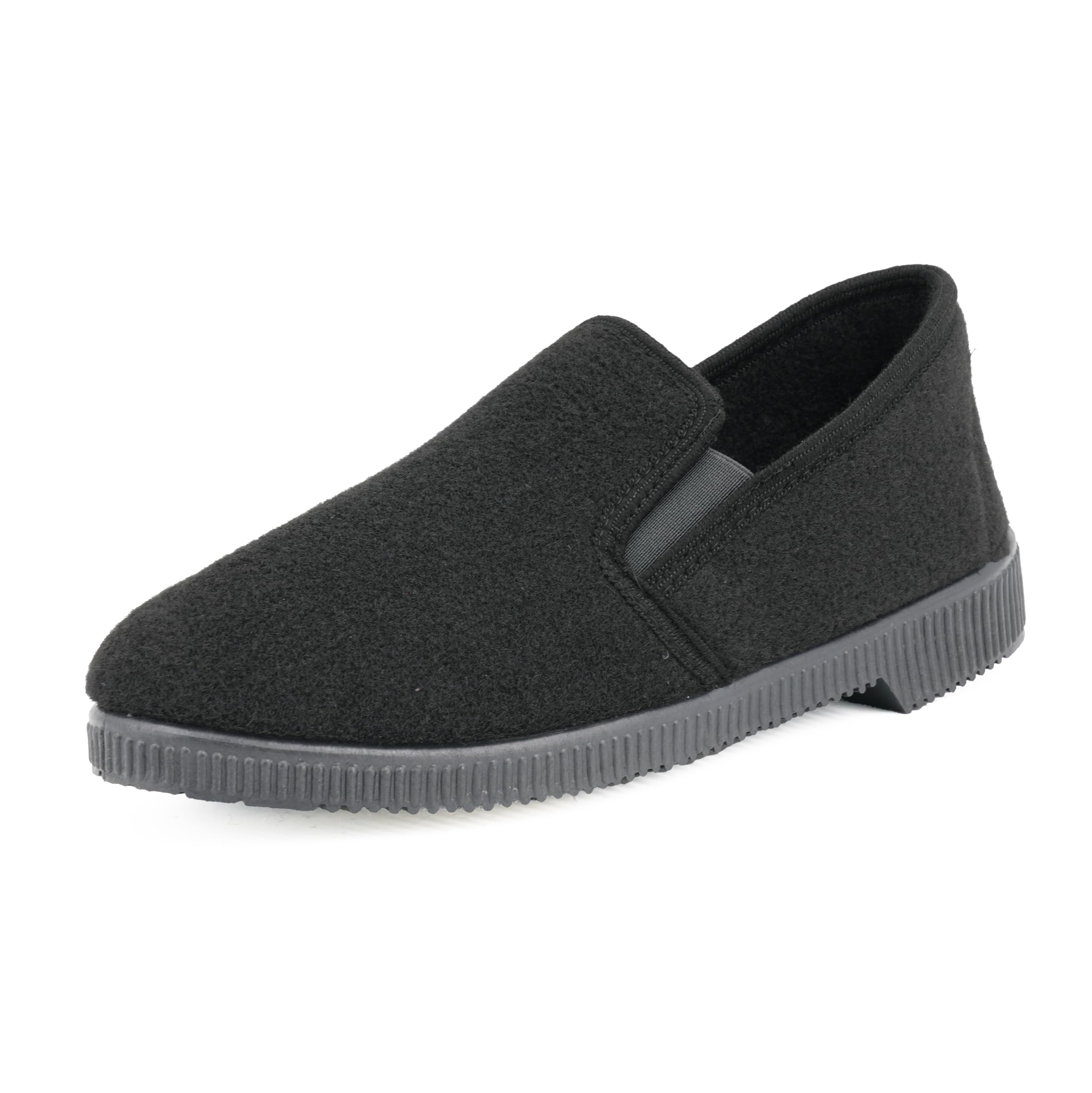JOMIX Hausschuhe Herren Diabetiker Schuhe, Herren Niedrige Hausschuhe Senioren Winterschuhe Hausschuhe Breiter Fuß Filzpantoffeln Mit Memory Foam Sohle