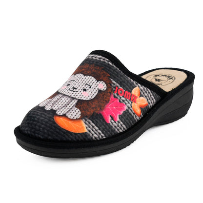 JOMIX Pantofole Donna Invernali Anatomiche Sottopiede Morbido di Alta Densità Mede in Italy