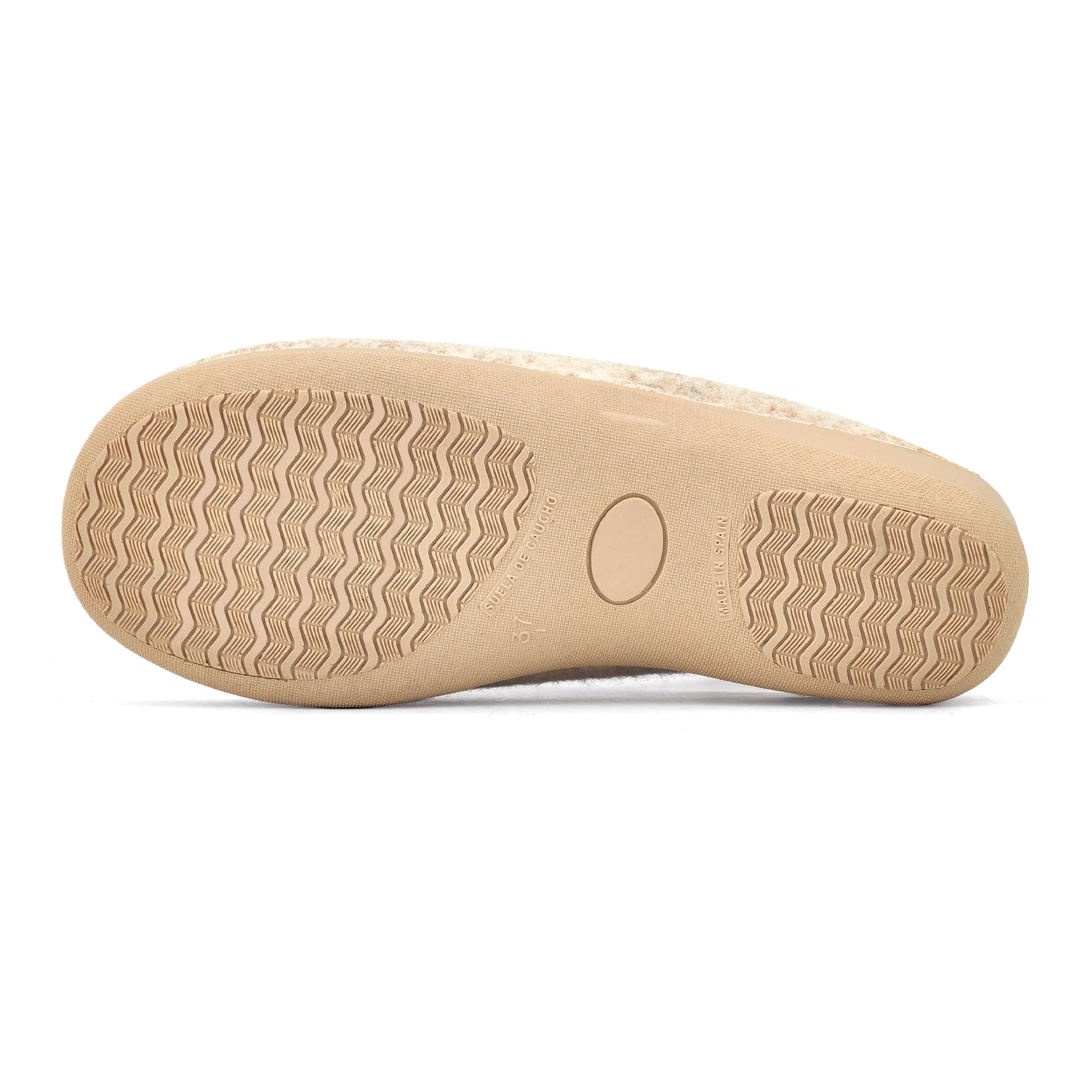 JOMIX Warme Flizpantoffeln Damen Hausschuhe Winter Gefütterte Pantoffeln Plüsch Slippers Rutschfeste Puschen mit Fußbett