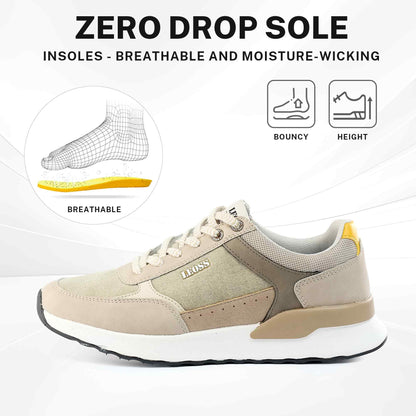 LEOSS ORIGINAL Zapatillas Casual Transpirables para Hombre con Cordones