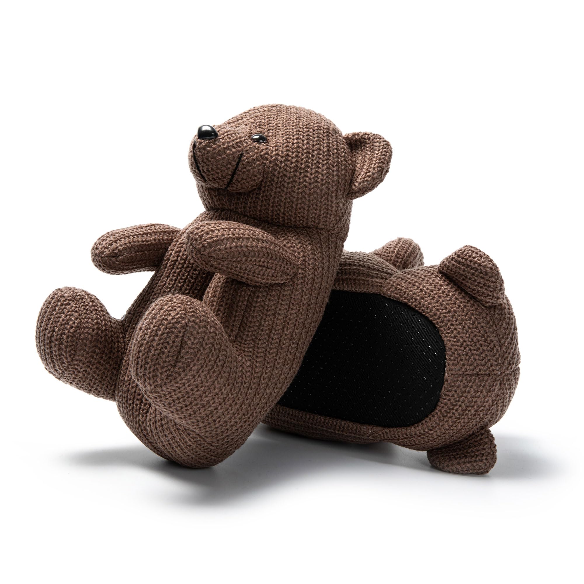 JOMIX Winter Hausschuhe Damen Bären Lustige Pantoffeln Warme Tieren Hüttenschuhe Bunte Slippers Indoor