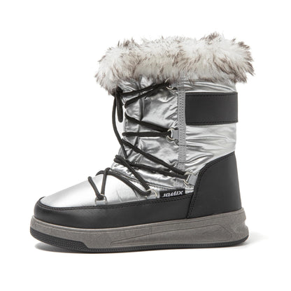 JOMIX Stivali Doposci da Donna Stivaletti Pelosi Impermeabile Calde