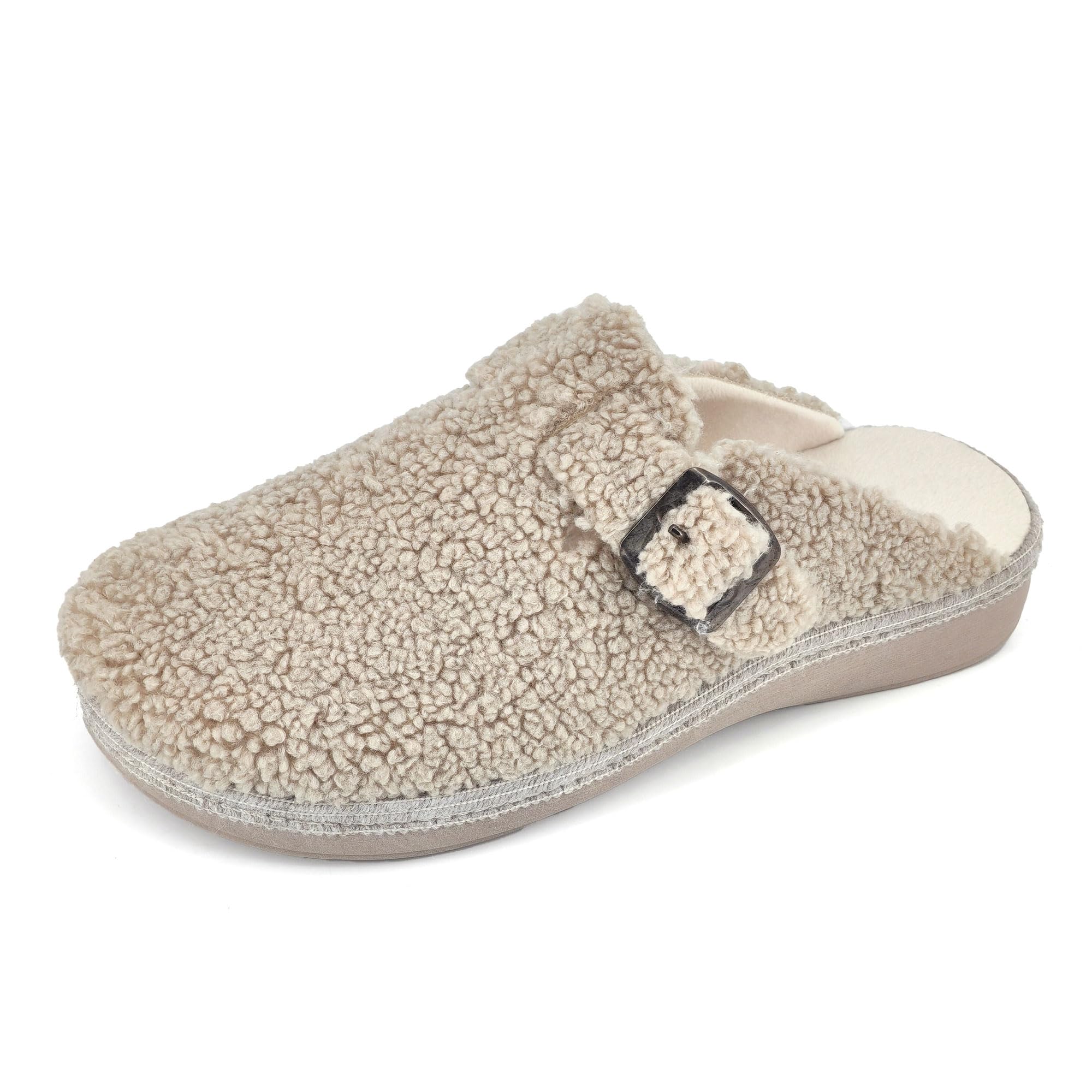 JOMIX Pantofole Sabot Donna Invernali Ciabatte Ragazze Pelose Calde da Casa