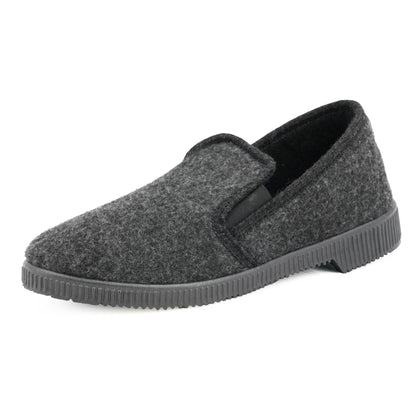 JOMIX Hausschuhe Herren Diabetiker Schuhe, Herren Niedrige Hausschuhe Senioren Winterschuhe Hausschuhe Breiter Fuß Filzpantoffeln Mit Memory Foam Sohle