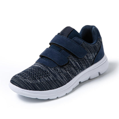 JOMIX Herren Sportschuhe mit Klettverschluss Leichte Turnschuhe Atmungsaktiv Laufschuhe Sneaker Walking Fitness Freizeitschuhe