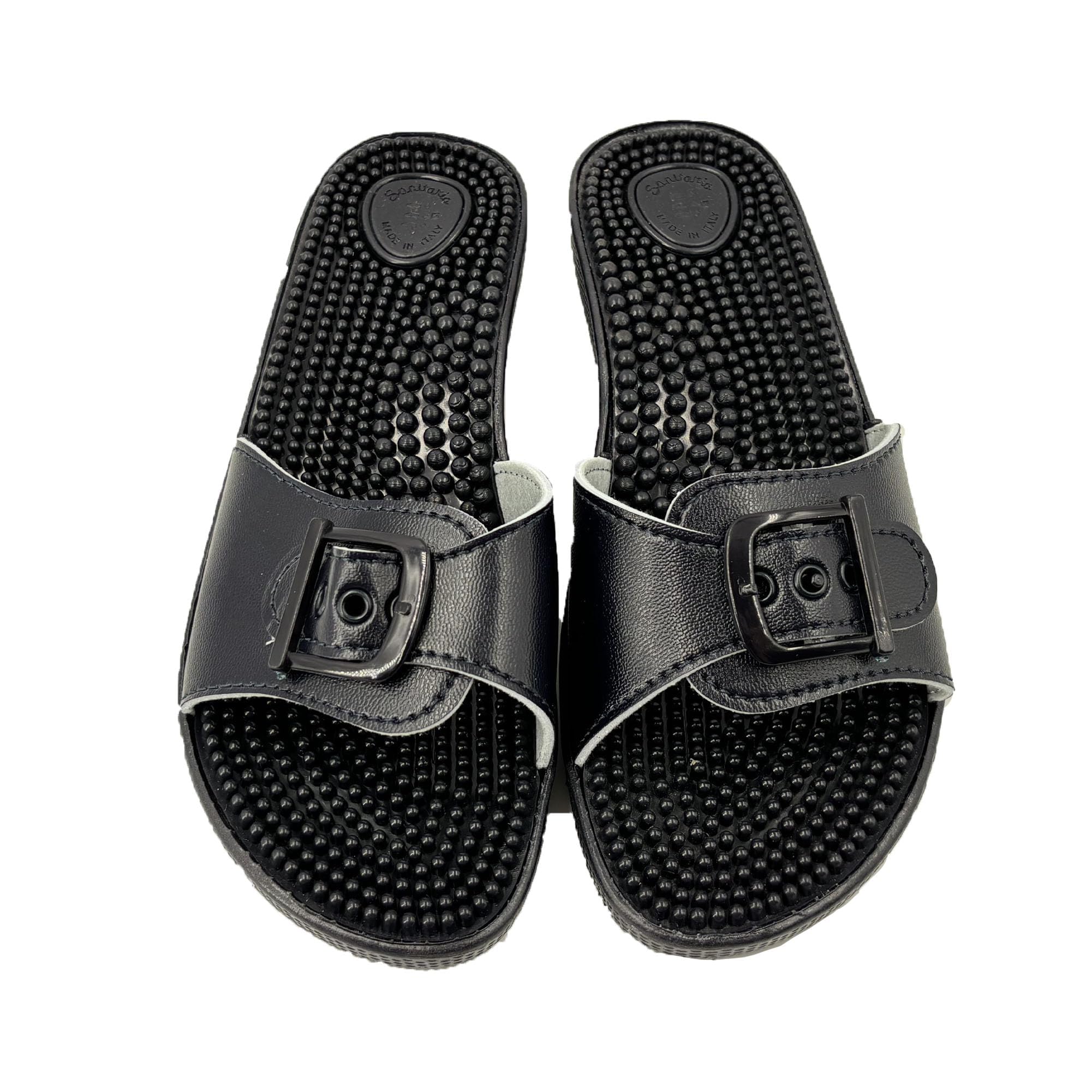 JOMIX Massage Schlappen Damen Weiche Badeschuhe Sommer Pantoletten Slipper Hausschuhe