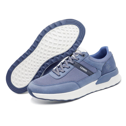 JOMIX Zapatillas Hombre Malla con Cordones Zapatos Depotivos Adultos Ligeras Sneakers Transpirables Running Gimnasio Correr Talla 40-45 EU