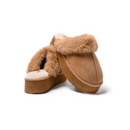 JOMIX Hausschuhe Damen Winter Bequeme Pantoffeln Warme Flauschige Gefüttert Plüsch Puschen