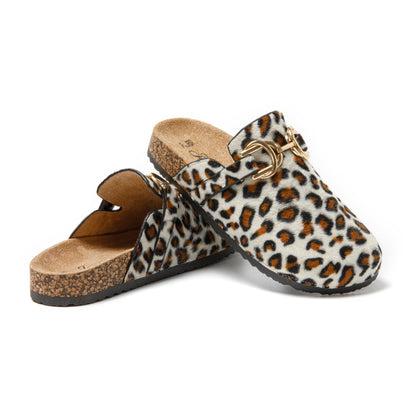 JOMIX Sabot Donna Eleganti Punta Chiusa Suola Sughero