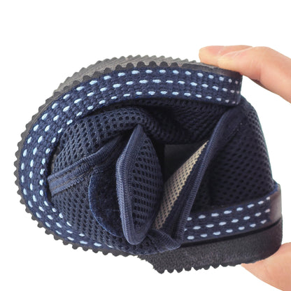 JOMIX Diabetiker Schuhe Herren Orthopädische Pantoffeln Sommer Senioren Hausschuhe mit Klettverschluss Leichte Atmungsaktiv Pantoletten mit Memory Foam Bequeme Slipper