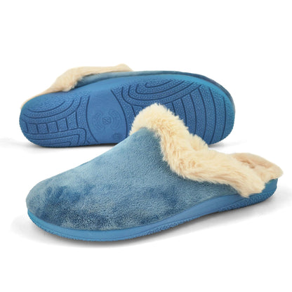 JOMIX Hausschuhe Damen Gefüttert Plüsch Clogs Winter Lammfell Pantoffeln Made in Spanien