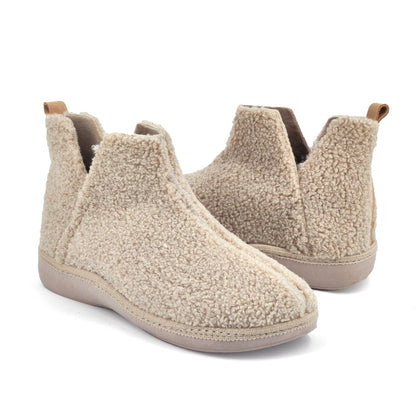 JOMIX Pantofole Donna Invernali Chiuse Ciabatte Stivaletto Calde da Casa