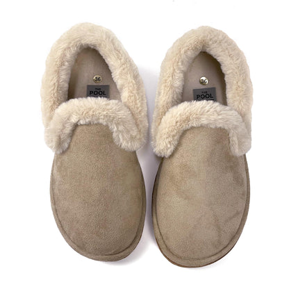 JOMIX Winter Hausschuhe Damen Plüsch Gefütterte Pantoffeln Ultra Warme Hüttenschuhe Bequeme Puschen Indoor