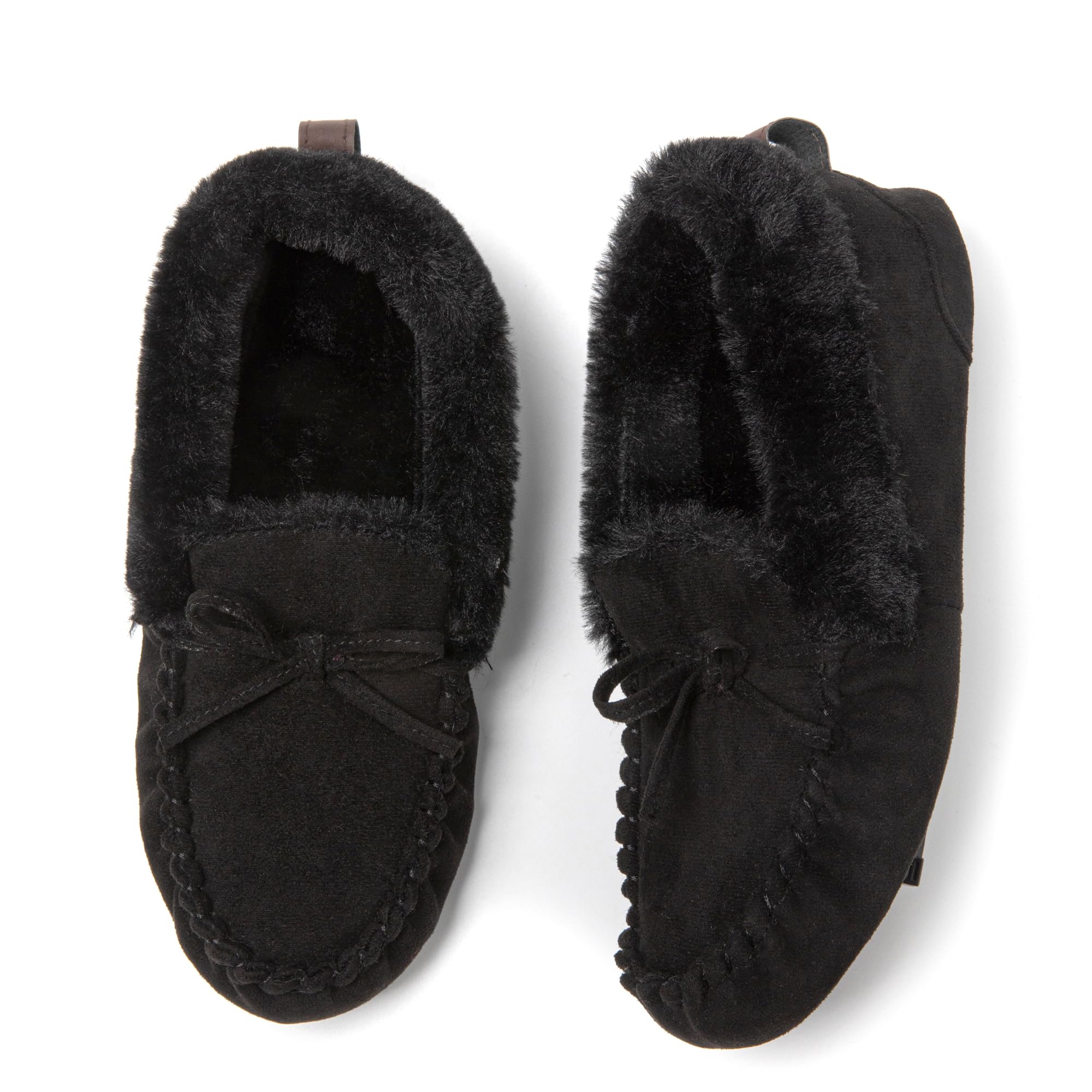 JOMIX Mocassini Invernali Eleganti e Comodi per Donna con Pelliccia Sintetica per Mantenere i Piedi Caldi