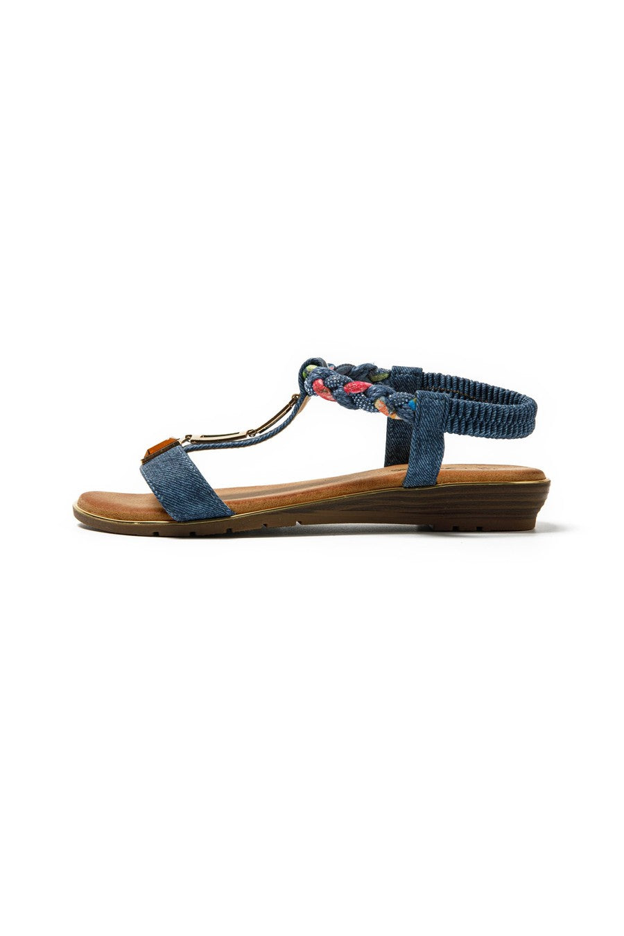 JOMIX Sandali Donna Estive Eleganti Sandali Bassi Comodi con Strass SD9433 SD9434