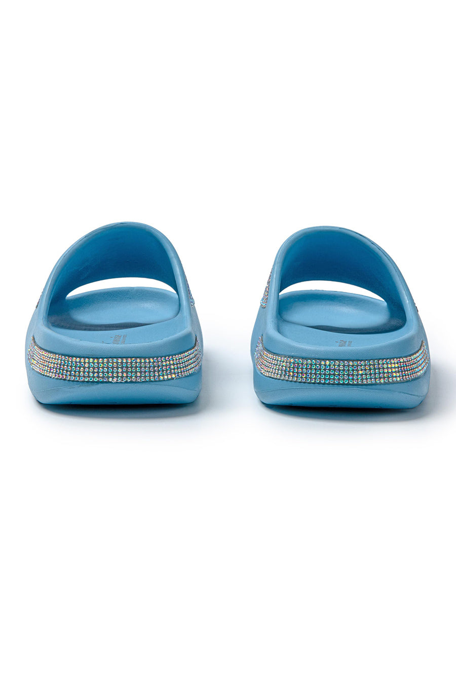 Women's Summer Slippers Rubber Rhinestone Sea SD9049 