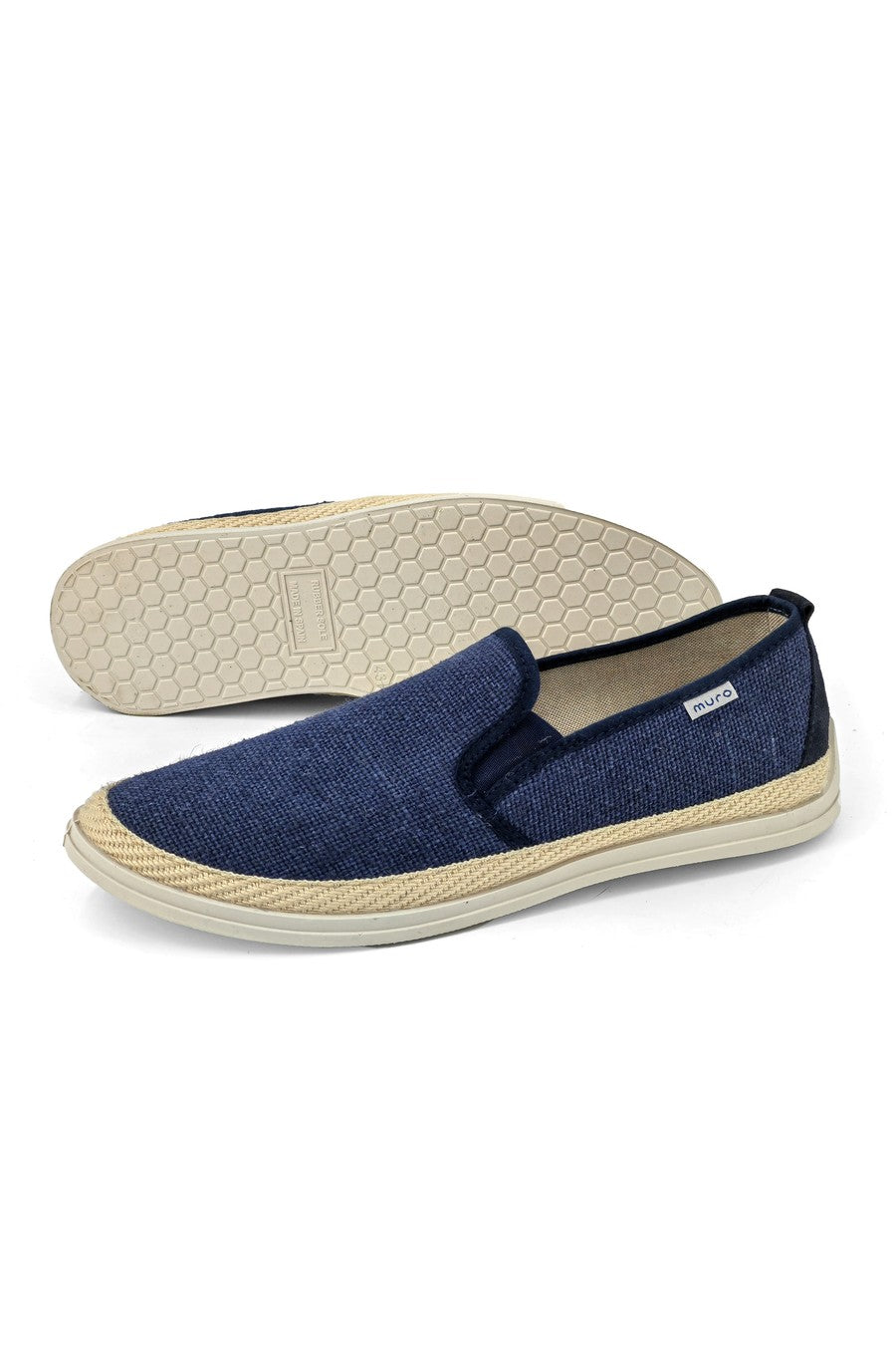 MURO GARRIDO Scarpe da uomo casual eleganti e senza lacci ESGM