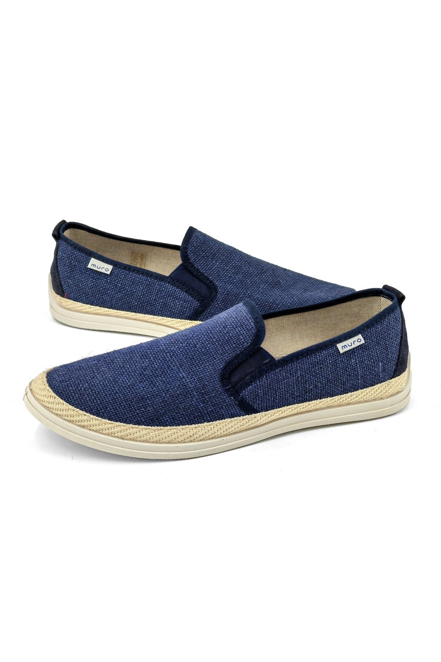 MURO GARRIDO Scarpe da uomo casual eleganti e senza lacci ESGM