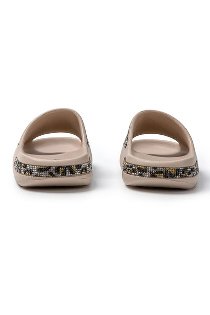 Women's Summer Slippers Rubber Rhinestone Sea SD9049 