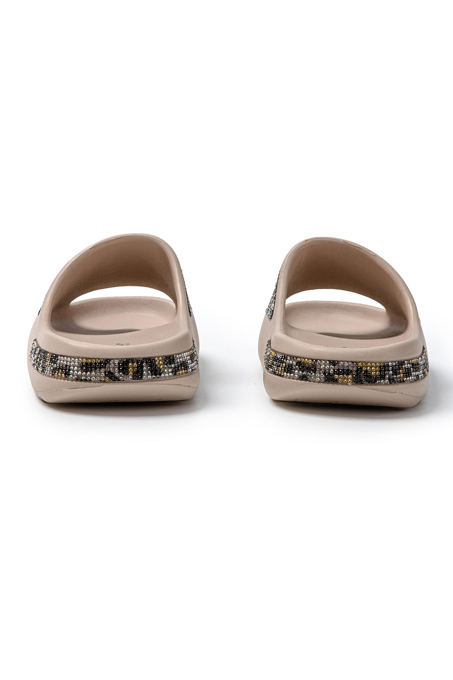 Women's Summer Slippers Rubber Rhinestone Sea SD9049 