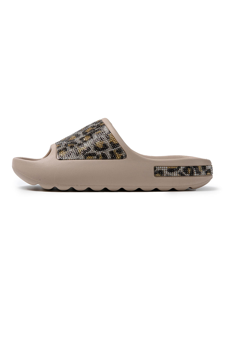 Women's Summer Slippers Rubber Rhinestone Sea SD9049 