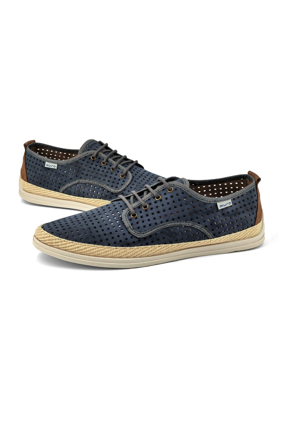 MURO GARRIDO Scarpe da uomo casual eleganti e senza lacci ESGM