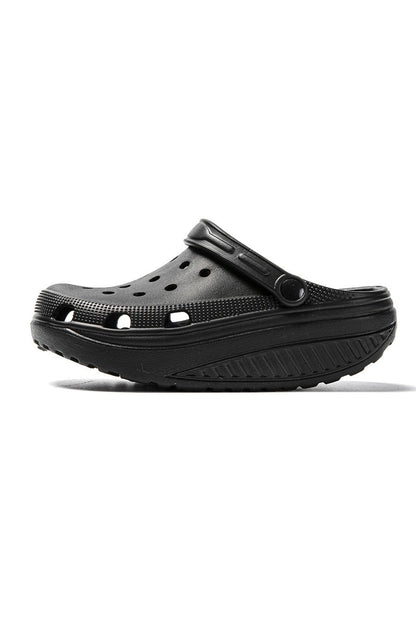 JOMIX Ciabatte Zoccoli Sabot Estivi da Donna con Basculanti Dimagranti in Gomma Eva con Soletta Onda Estraibile SD9526