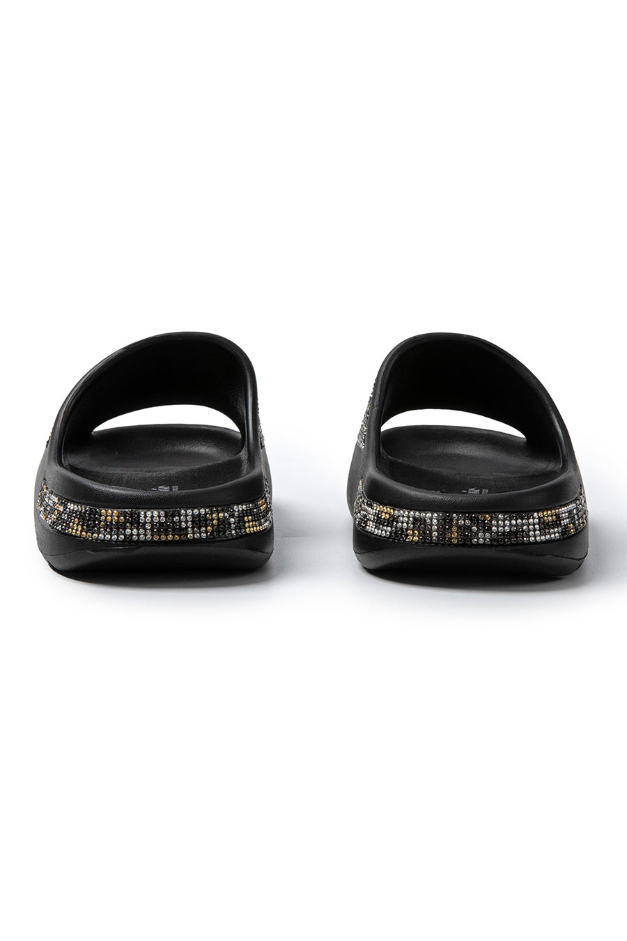 Women's Summer Slippers Rubber Rhinestone Sea SD9049 
