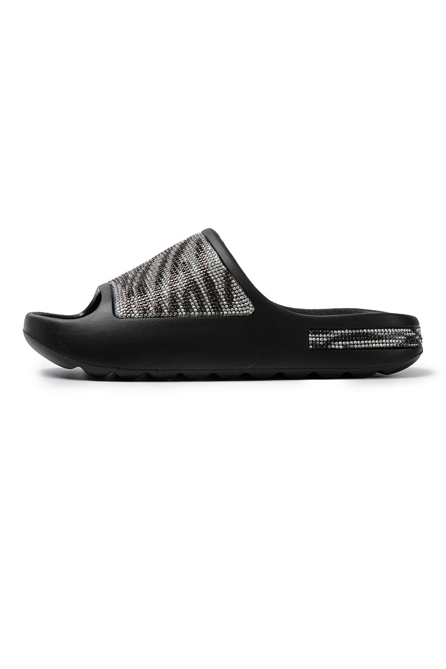 Women's Summer Slippers Rubber Rhinestone Sea SD9049 