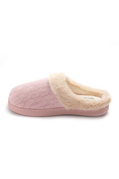 Women's Winter Slippers Furry Closed Soft MD9607