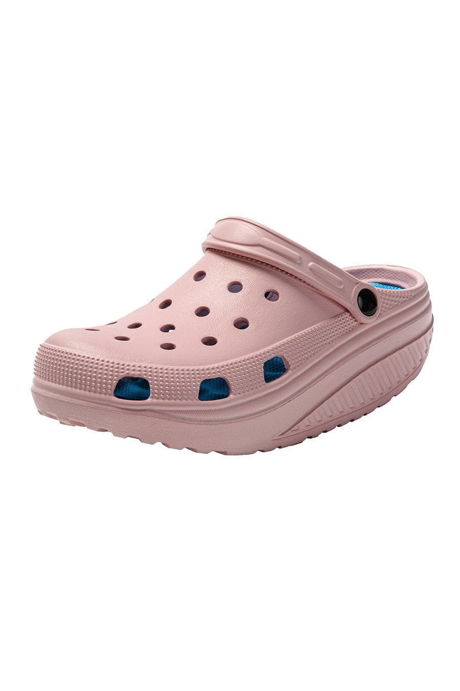 JOMIX Ciabatte Zoccoli Sabot Estivi da Donna con Basculanti Dimagranti in Gomma Eva con Soletta Onda Estraibile SD9526