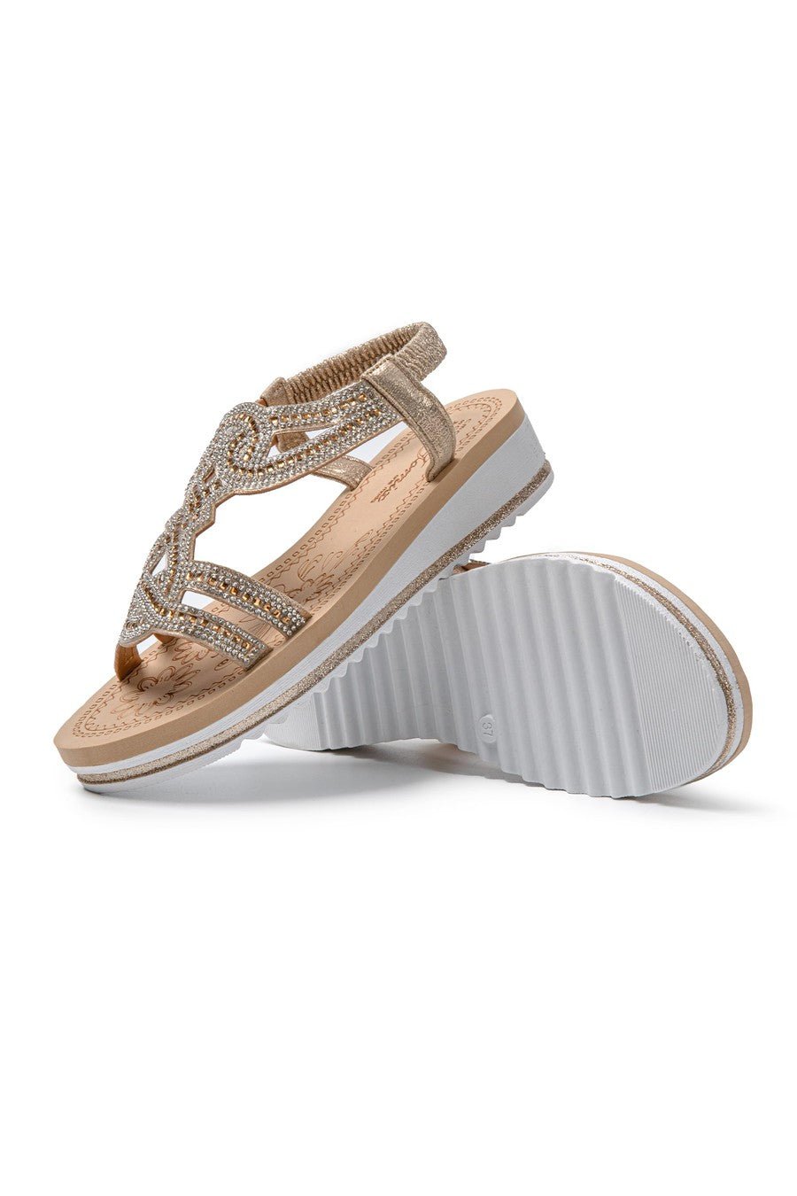 JOMIX Sandali Infradito Donna Estivi Bassi Comodi Eleganti SD9024