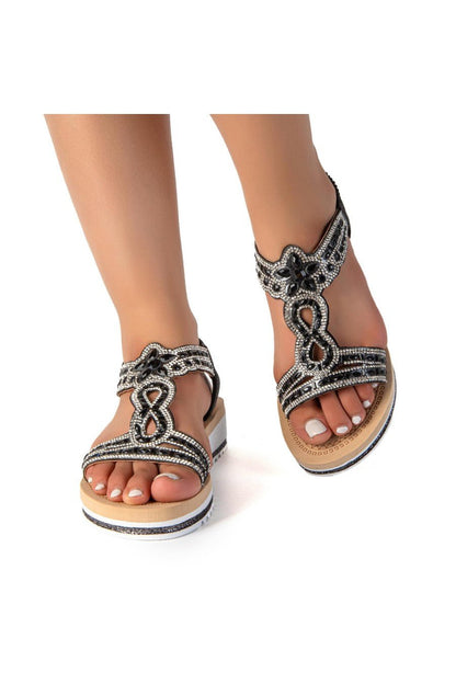 JOMIX Sandali Infradito Donna Estivi Bassi Comodi Eleganti SD9024